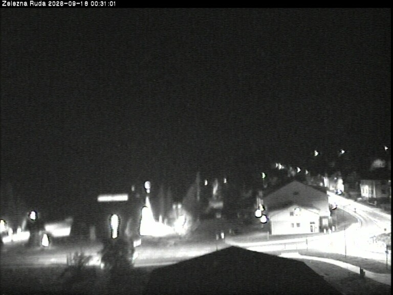 Archiv Foto Webcam Zelezna Ruda: Im Ort