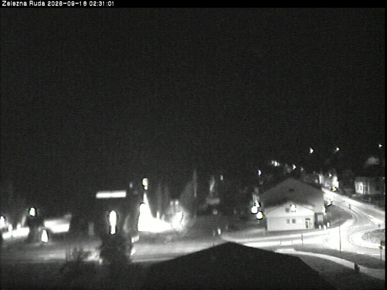 Archiv Foto Webcam Zelezna Ruda: Im Ort