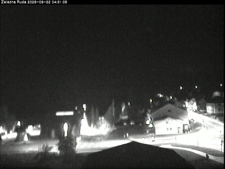 Archiv Foto Webcam Zelezna Ruda: Im Ort