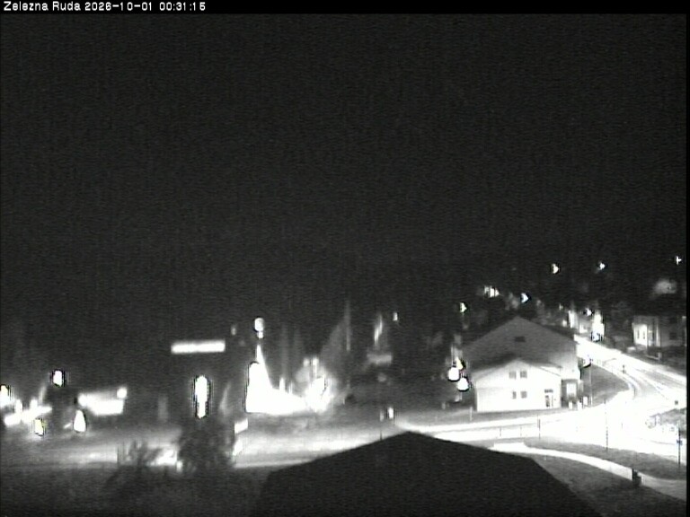 Archiv Foto Webcam Zelezna Ruda: Im Ort
