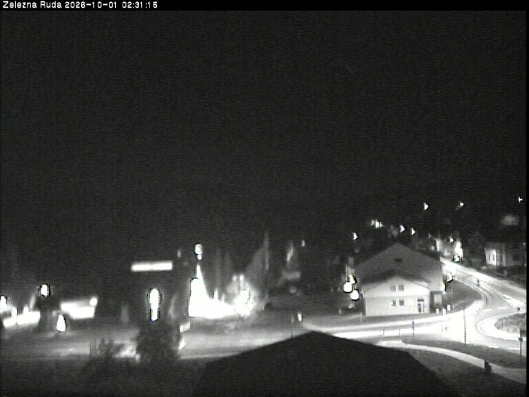 Archiv Foto Webcam Zelezna Ruda: Im Ort