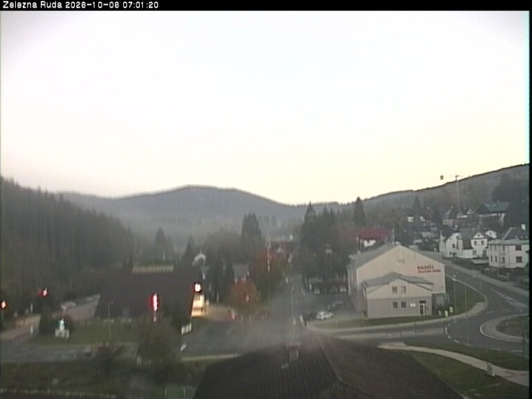 Archived image Webcam Zelezna Ruda: centre