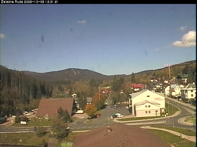 Archived image Webcam Zelezna Ruda: centre