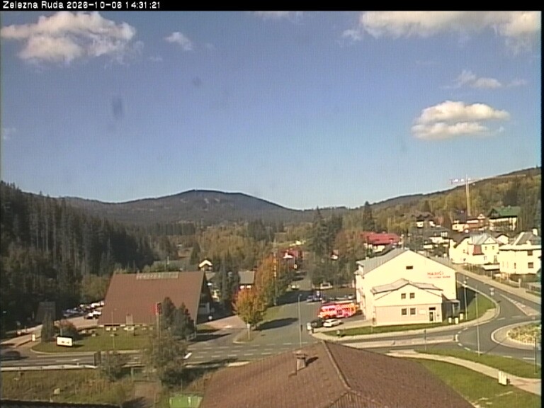 Archived image Webcam Zelezna Ruda: centre