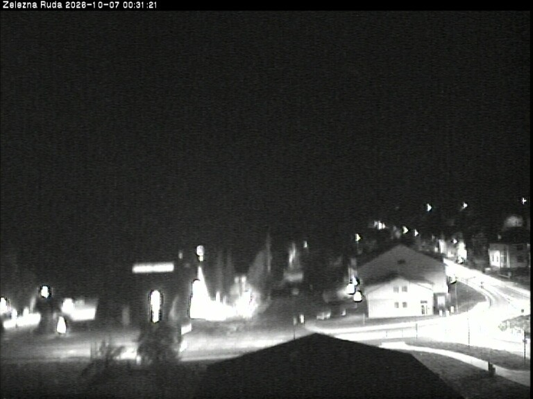 Archiv Foto Webcam Zelezna Ruda: Im Ort