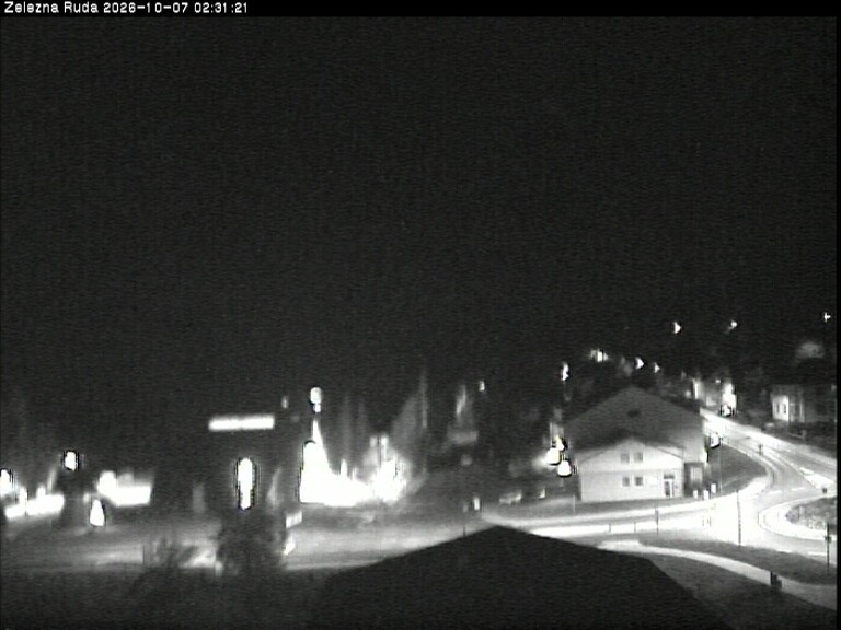 Archiv Foto Webcam Zelezna Ruda: Im Ort
