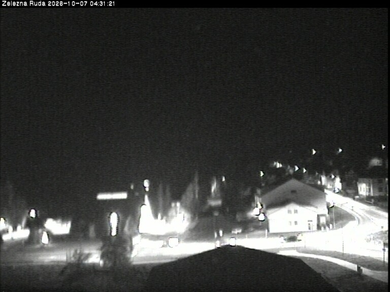Archiv Foto Webcam Zelezna Ruda: Im Ort