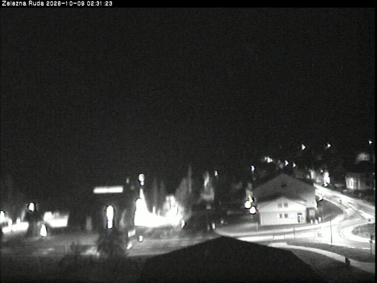 Archiv Foto Webcam Zelezna Ruda: Im Ort
