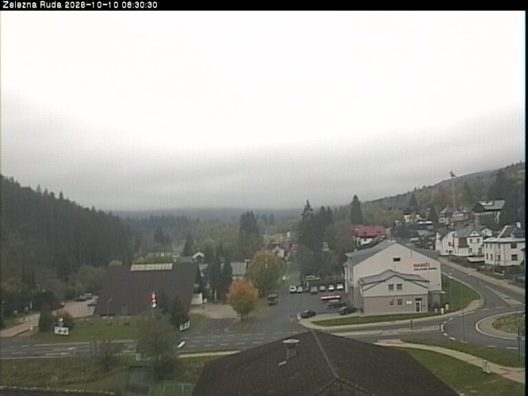 Archived image Webcam Zelezna Ruda: centre
