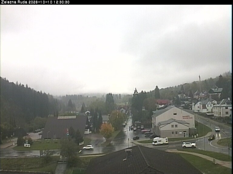 Archived image Webcam Zelezna Ruda: centre