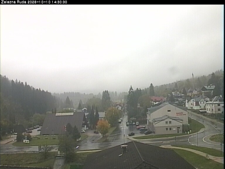 Archived image Webcam Zelezna Ruda: centre