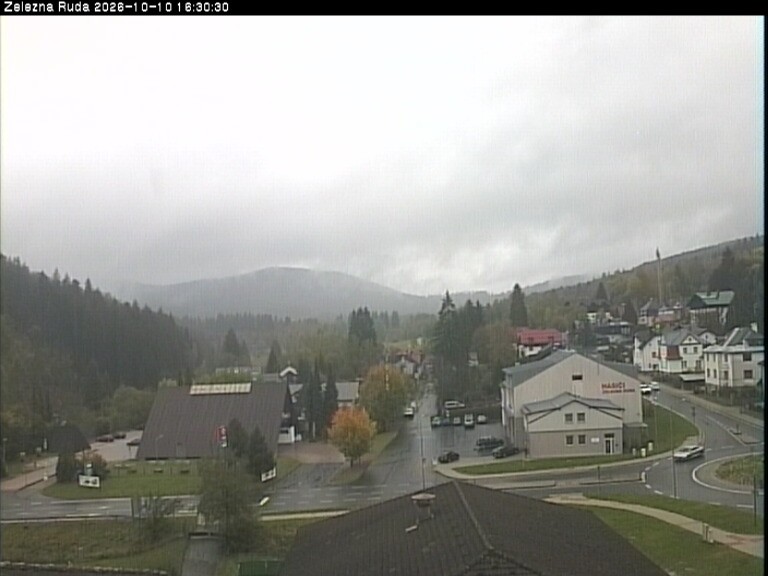 Archived image Webcam Zelezna Ruda: centre
