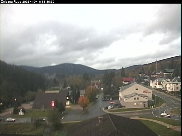 Archived image Webcam Zelezna Ruda: centre