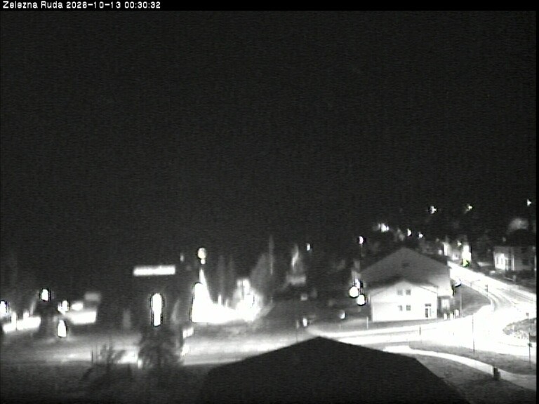 Archiv Foto Webcam Zelezna Ruda: Im Ort