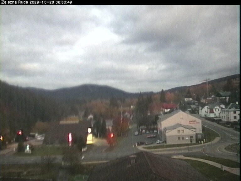Archived image Webcam Zelezna Ruda: centre