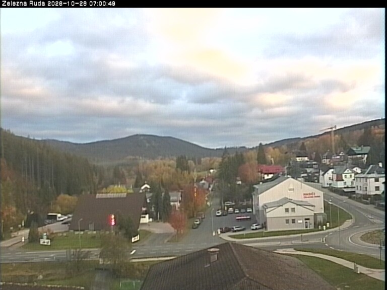 Archived image Webcam Zelezna Ruda: centre