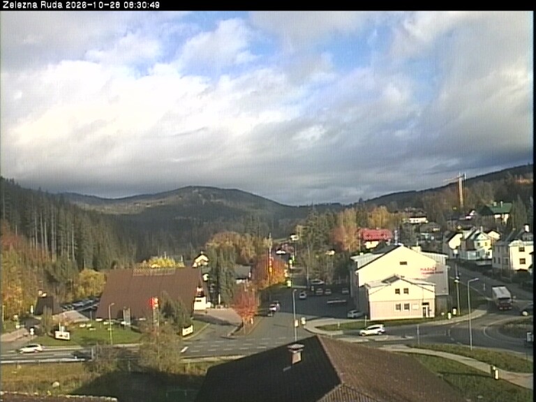 Archived image Webcam Zelezna Ruda: centre