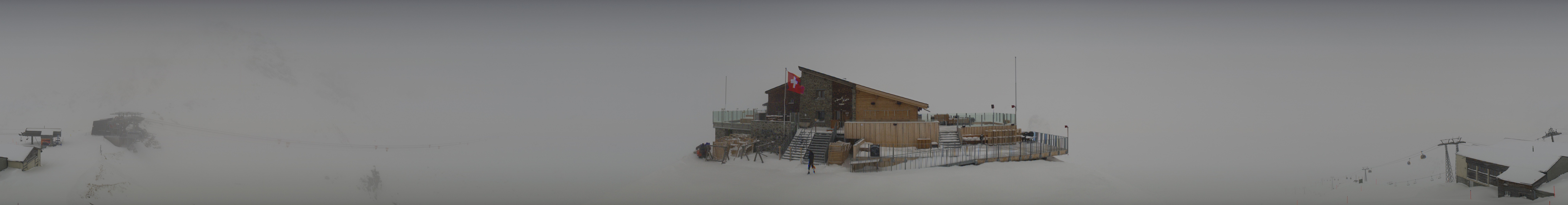 Archived image Webcam Top station Hörnli-Express