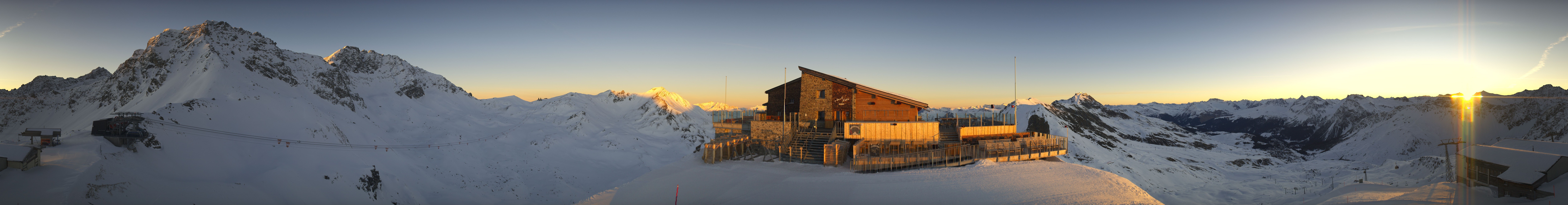 Archiv Foto Webcam Bergstation des Hörnli-Express