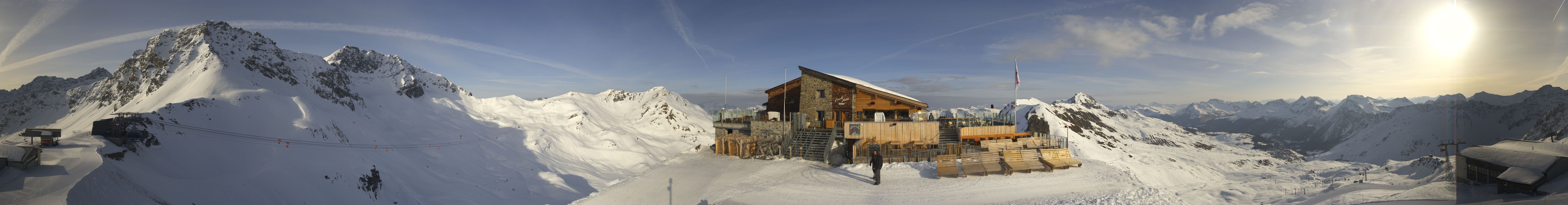 Archiv Foto Webcam Bergstation des Hörnli-Express