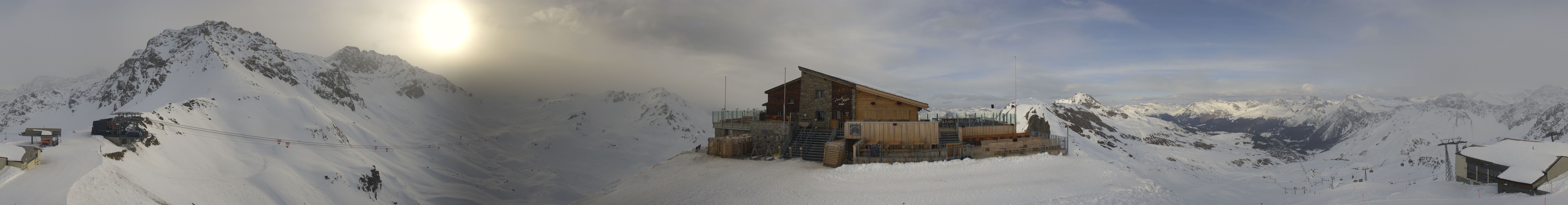 Archiv Foto Webcam Bergstation des Hörnli-Express