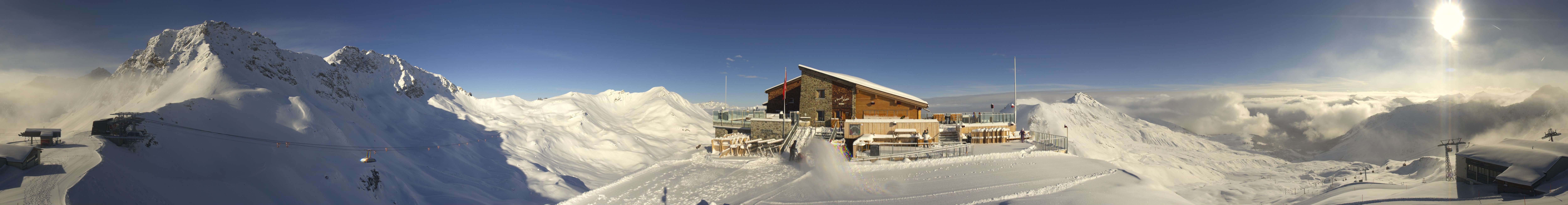 Archiv Foto Webcam Bergstation des Hörnli-Express