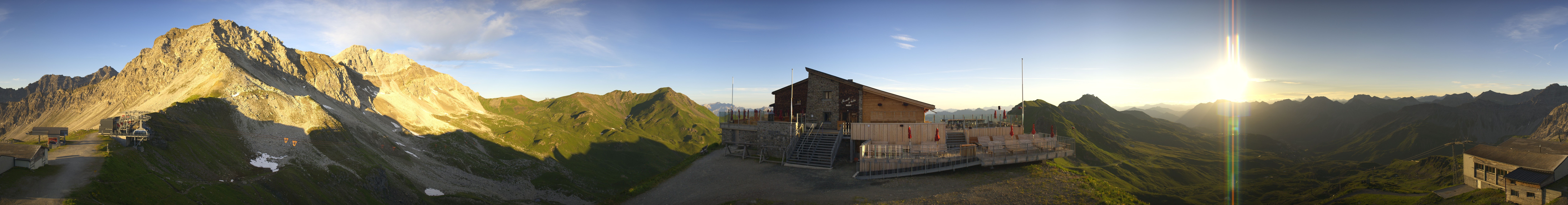 Archiv Foto Webcam Bergstation des Hörnli-Express