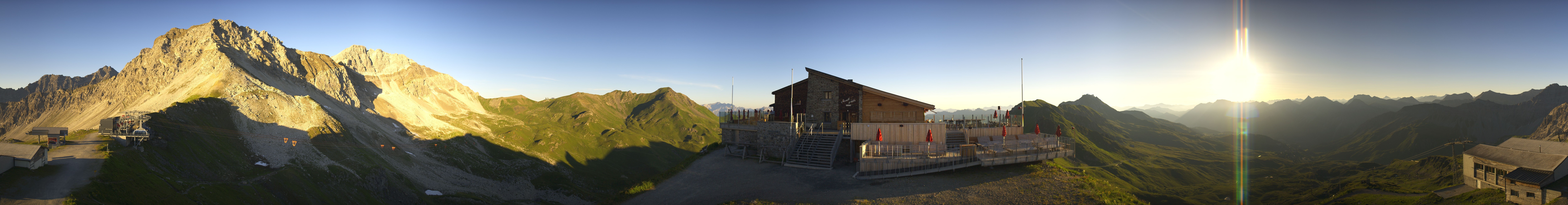 Archiv Foto Webcam Bergstation des Hörnli-Express