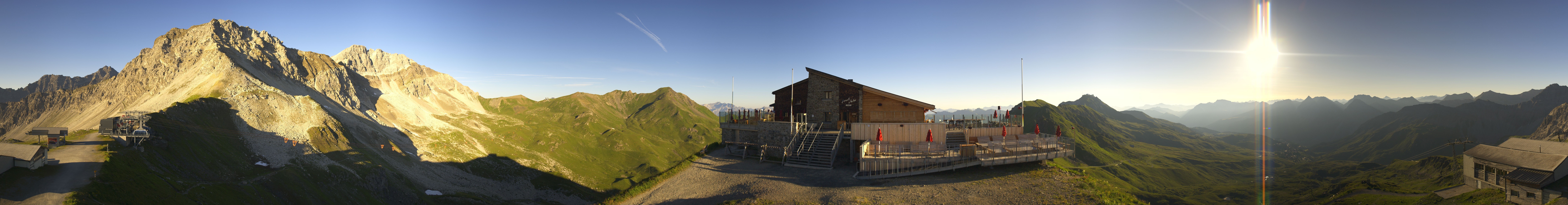 Archiv Foto Webcam Bergstation des Hörnli-Express