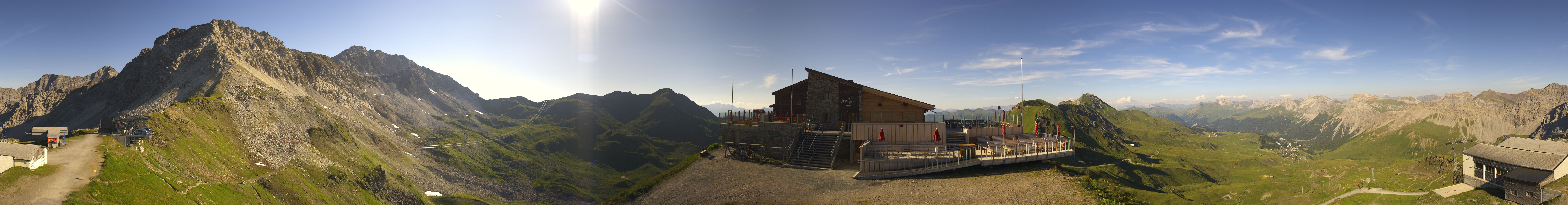 Archiv Foto Webcam Bergstation des Hörnli-Express