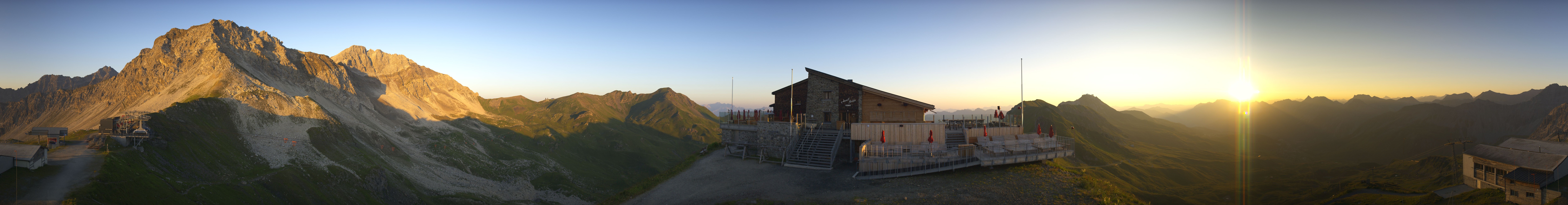 Archiv Foto Webcam Bergstation des Hörnli-Express