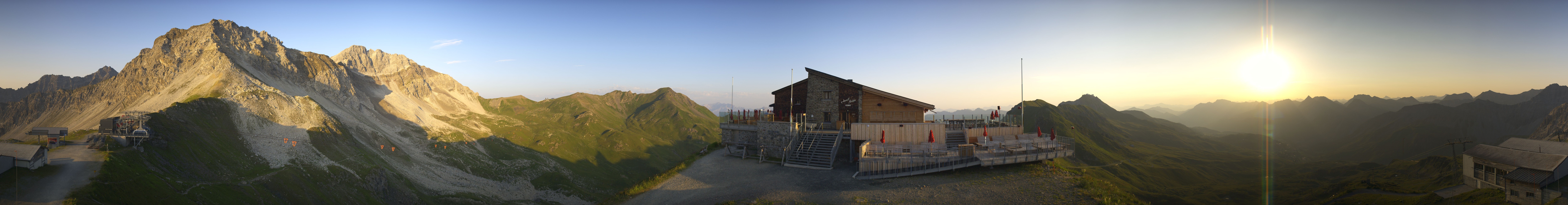 Archiv Foto Webcam Bergstation des Hörnli-Express