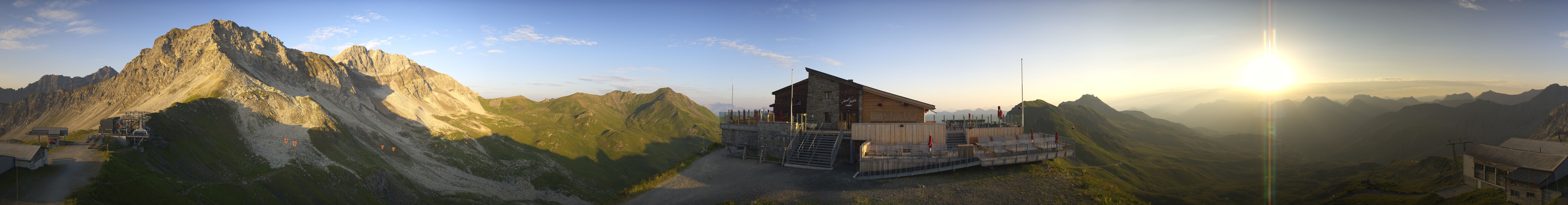 Archiv Foto Webcam Bergstation des Hörnli-Express