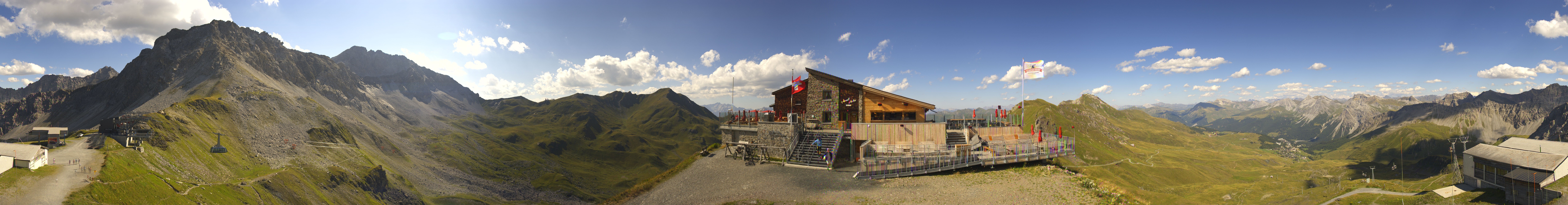 Archiv Foto Webcam Bergstation des Hörnli-Express