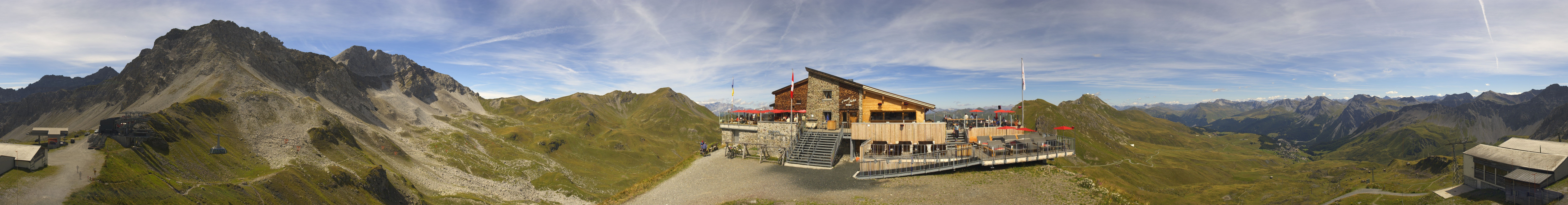 Archived image Webcam Top station Hörnli-Express