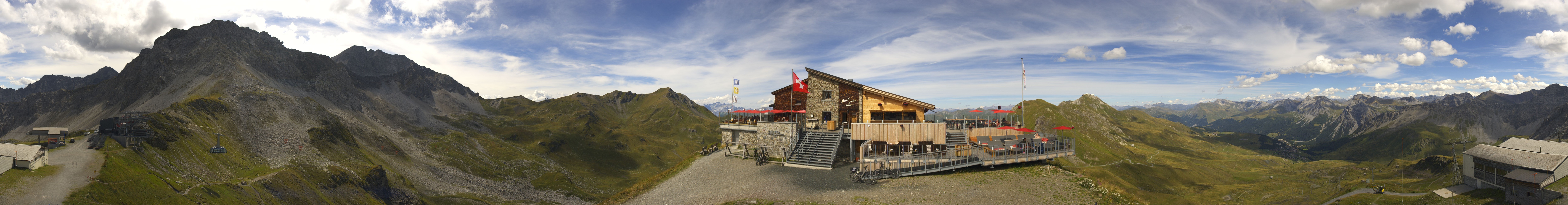 Archived image Webcam Top station Hörnli-Express
