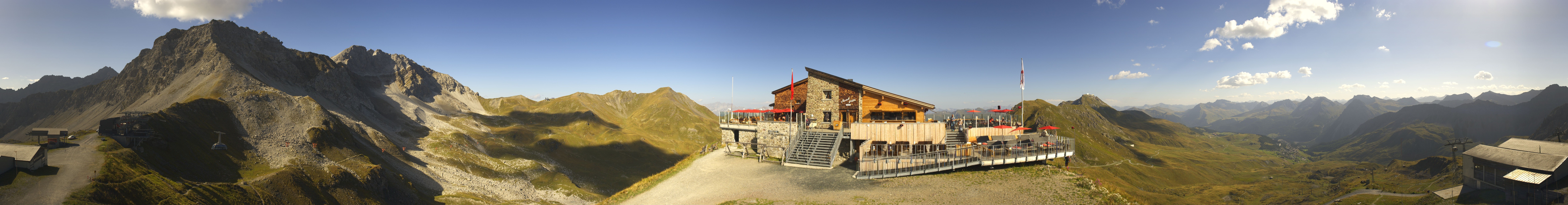 Archived image Webcam Top station Hörnli-Express