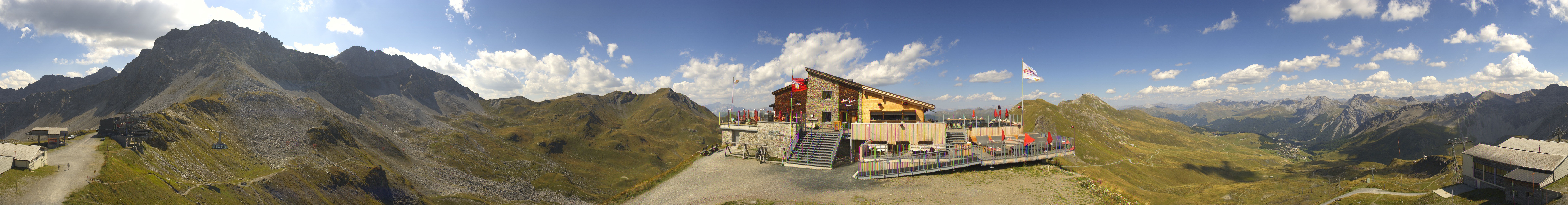 Archived image Webcam Top station Hörnli-Express