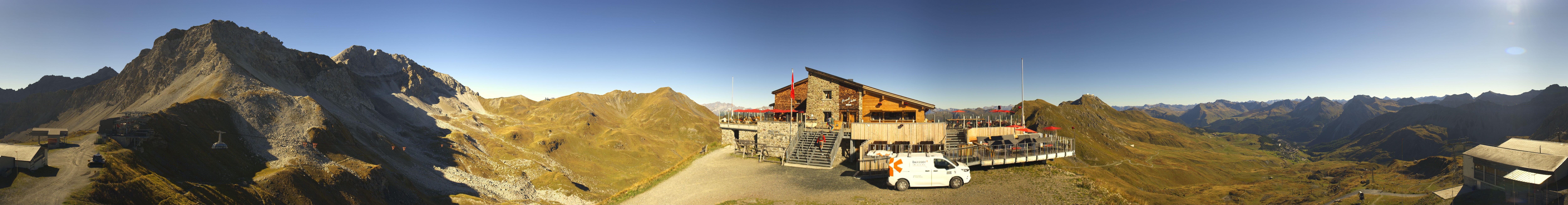 Archiv Foto Webcam Bergstation des Hörnli-Express