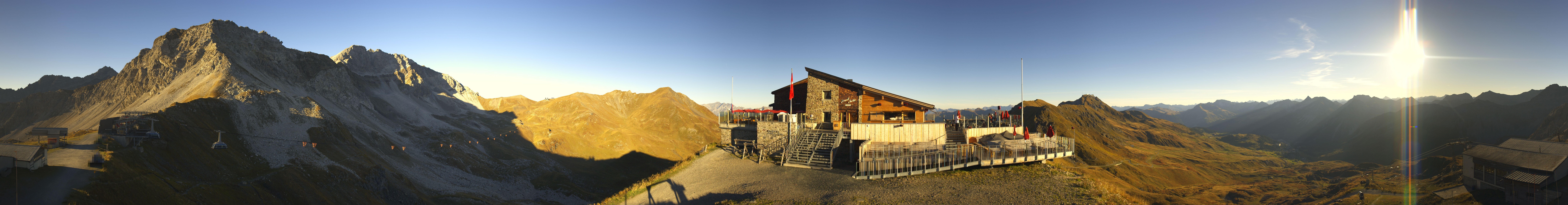 Archived image Webcam Top station Hörnli-Express