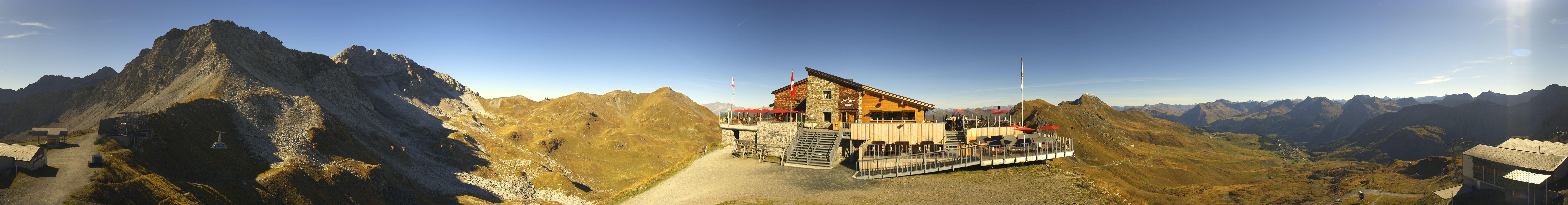 Archived image Webcam Top station Hörnli-Express