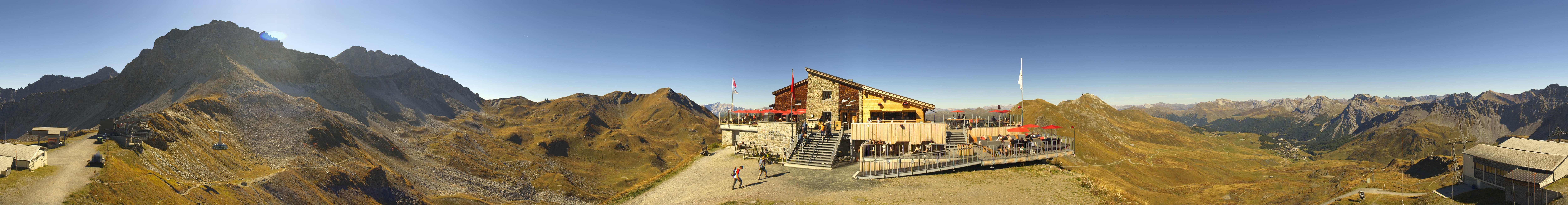 Archived image Webcam Top station Hörnli-Express