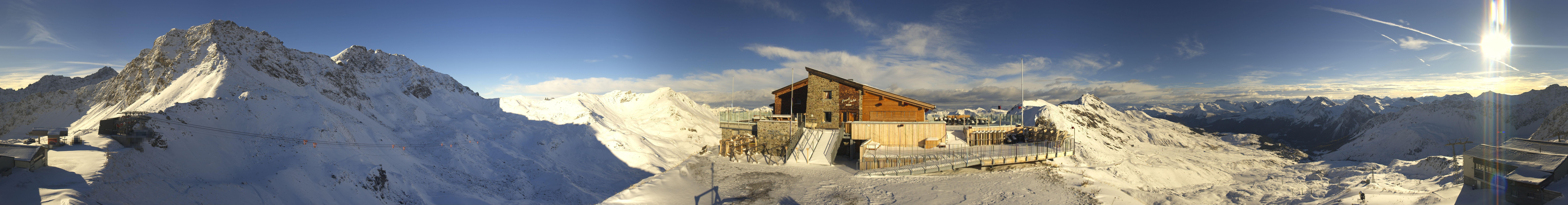 Archiv Foto Webcam Bergstation des Hörnli-Express