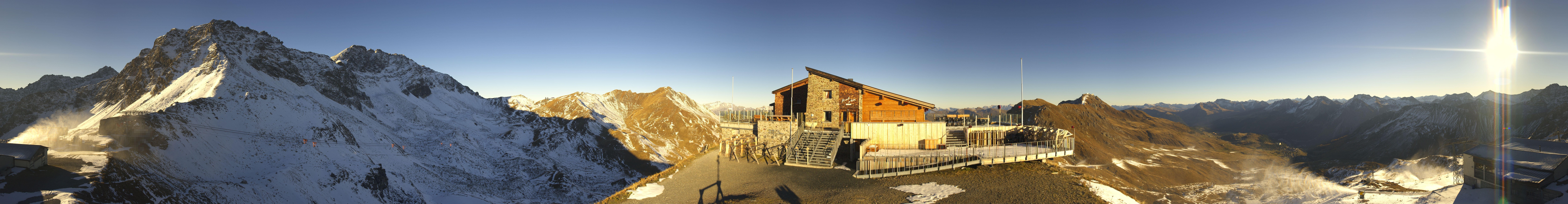 Archiv Foto Webcam Bergstation des Hörnli-Express