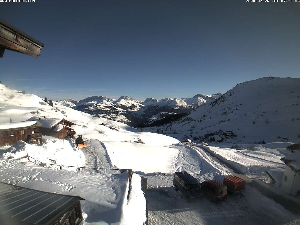 Archived image Webcam Arflina: View towards the valley