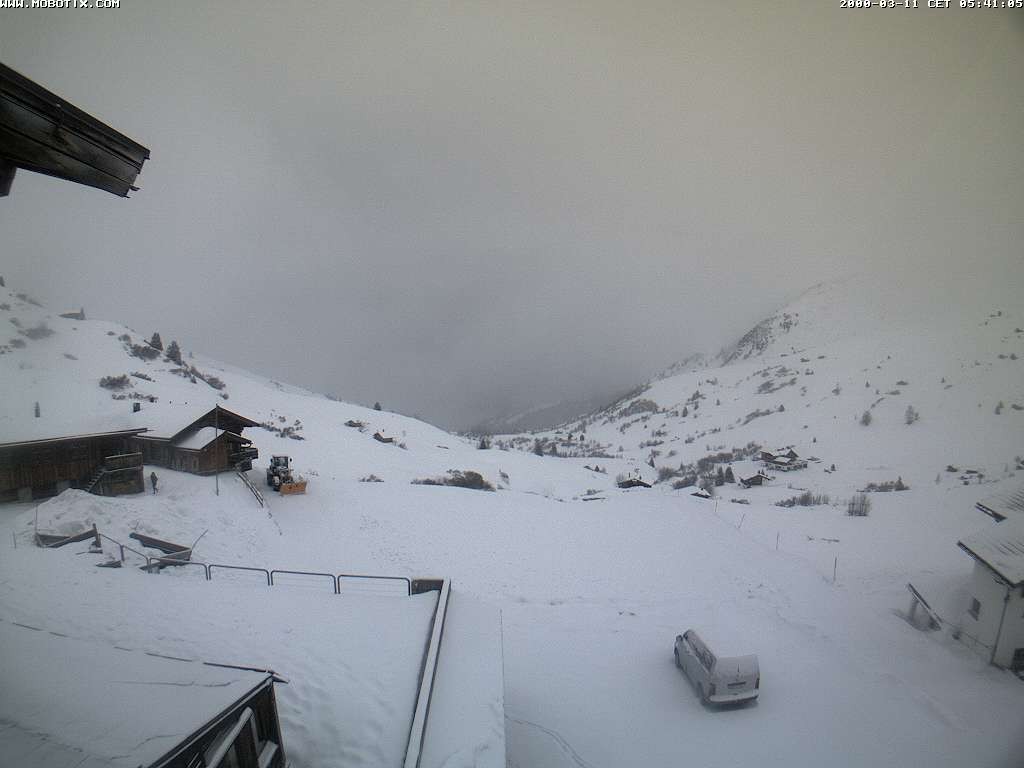 Archived image Webcam Arflina: View towards the valley