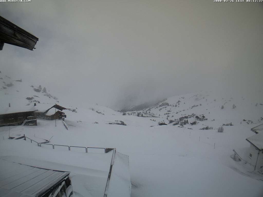 Archived image Webcam Arflina: View towards the valley