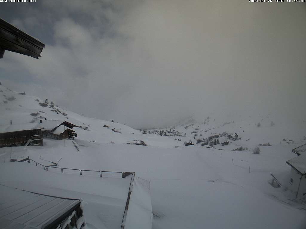 Archived image Webcam Arflina: View towards the valley