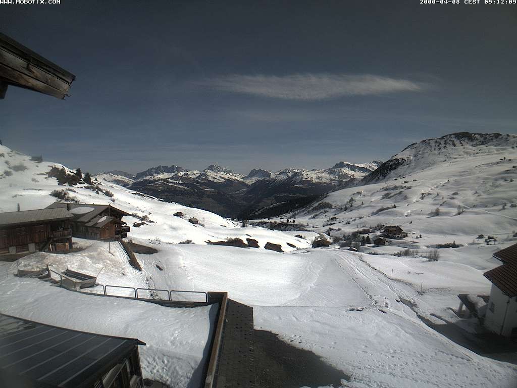 Archived image Webcam Arflina: View towards the valley