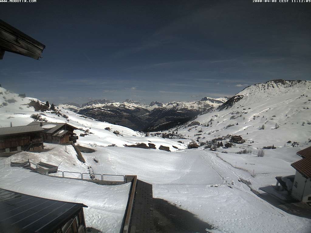 Archived image Webcam Arflina: View towards the valley